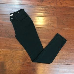 Mavi black Alexa jeans mid-rise skinny size 25 NWT